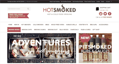 Desktop Screenshot of hotsmoked.co.uk